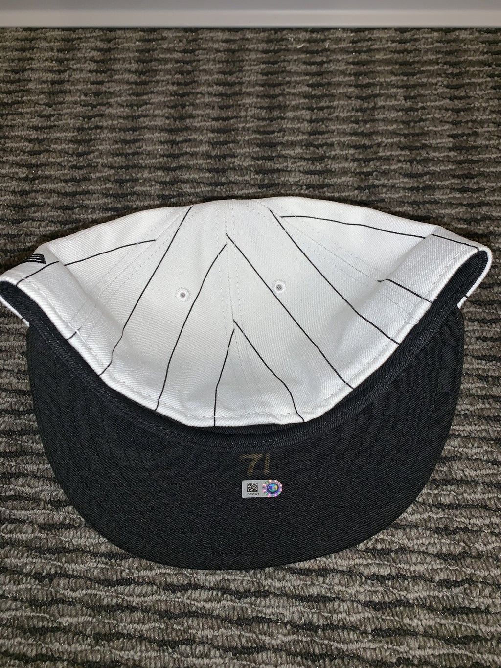 Josh Hader Milwaukee Brewers Game Used Hat TBTC MLB Authenticated