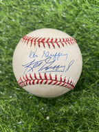 Ken Griffey Jr. and Sr. Dual Signed Baseball JSA LOA Auto