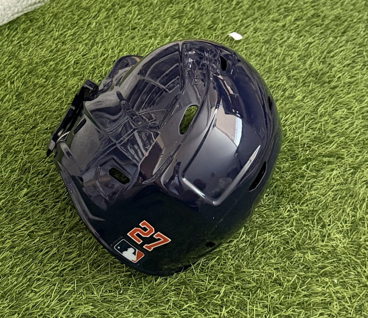 Jose Altuve Houston Astros Game Used Helmet 2026 Opening Day MLB Auth
