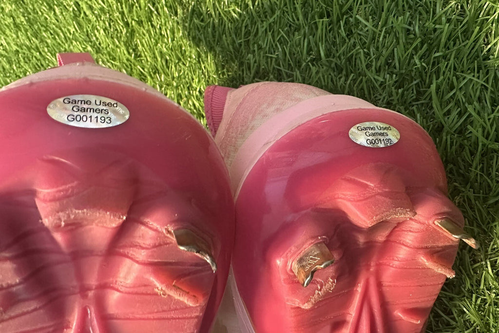 Teoscar Hernandez Dodgers Game Used Mother’s Day Cleats 2024 GUG LOA MLB Auth