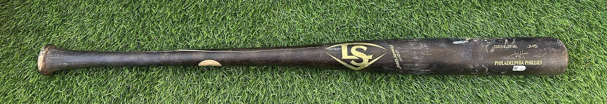 Josh Harrison Nationals Game Used Bat 2021 MLB Auth Pittsburgh Pirates “Hit 2B”