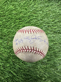 Roger Clemens Astros Game Used Baseball Career Win 313 4/18/04 MLB Auth LOA Auto
