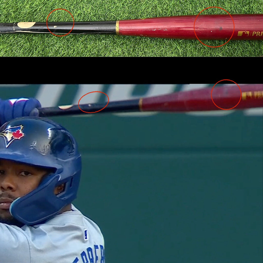 Vladimir Guerrero Jr. Toronto Blue Jays Game Used Bat MLB Auth Career HR 138
