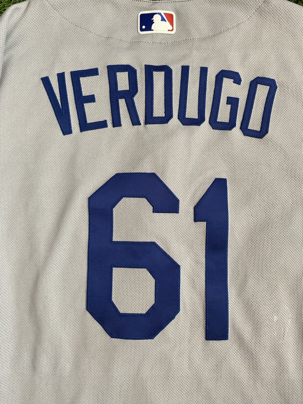 Alex Verdugo Los Angeles Dodgers Player Issued Jersey 2017 MLB Auth