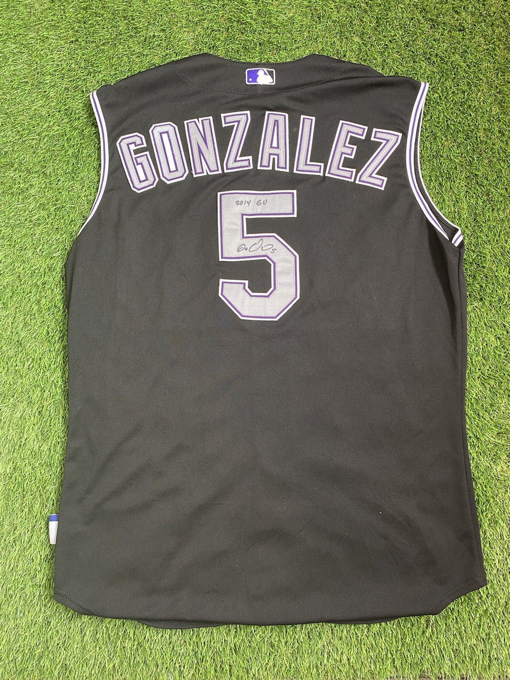 Carlos Gonzalez Colorado Rockies Game Used Jersey “Career Home Run 136” Signed