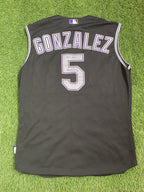 Carlos Gonzalez Colorado Rockies Game Used Jersey “Career Home Run 136” Signed