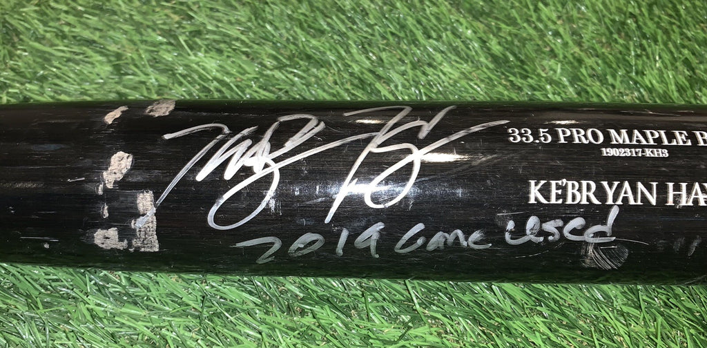 Ke’Bryan Hayes Pittsburgh Pirates Game Used Bat “Top Prospect” Hayes LOA