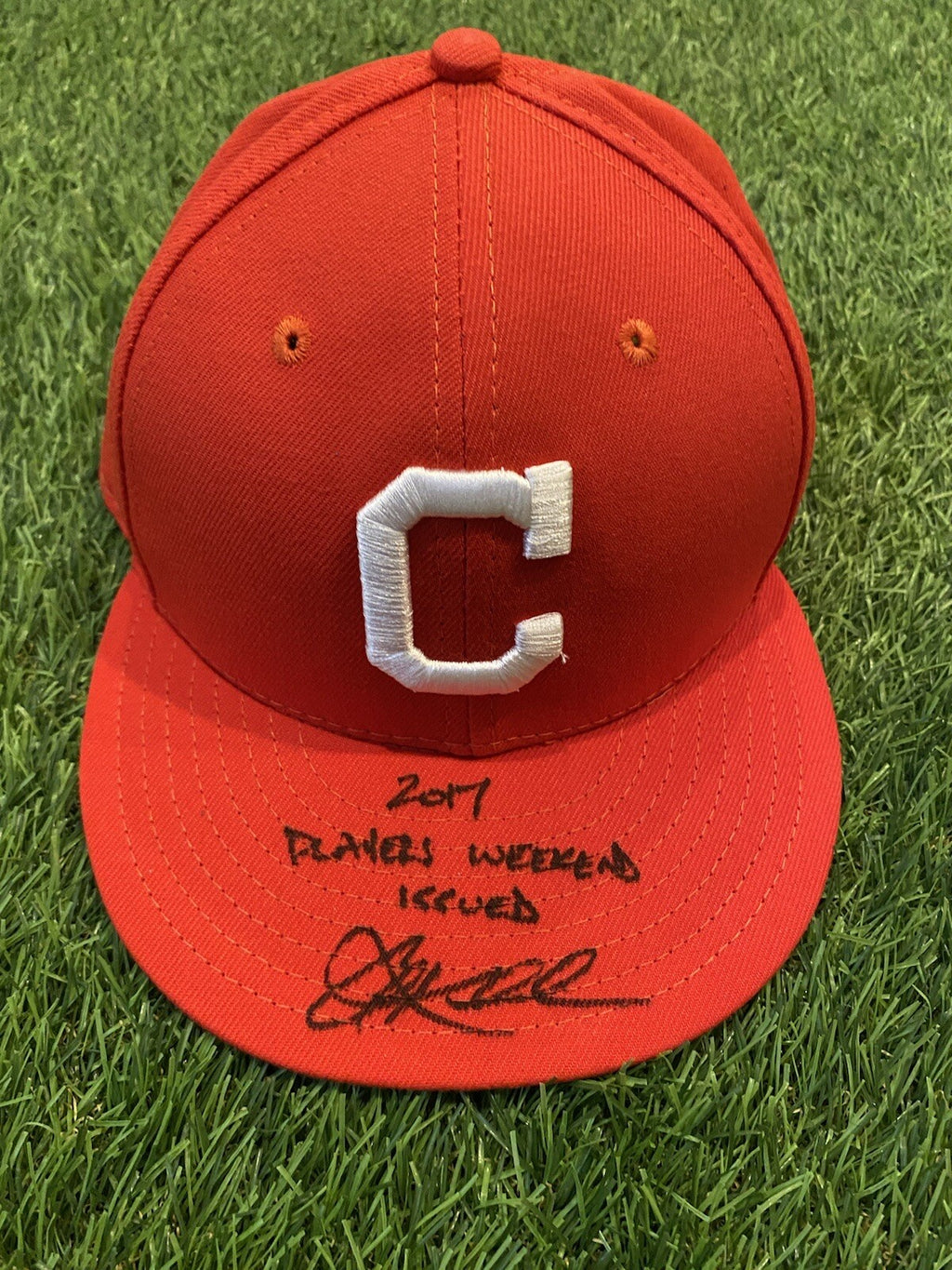 Corey Kluber Cleveland Indians Team Issued Hat “2017 Players Weekend” Signed MLB