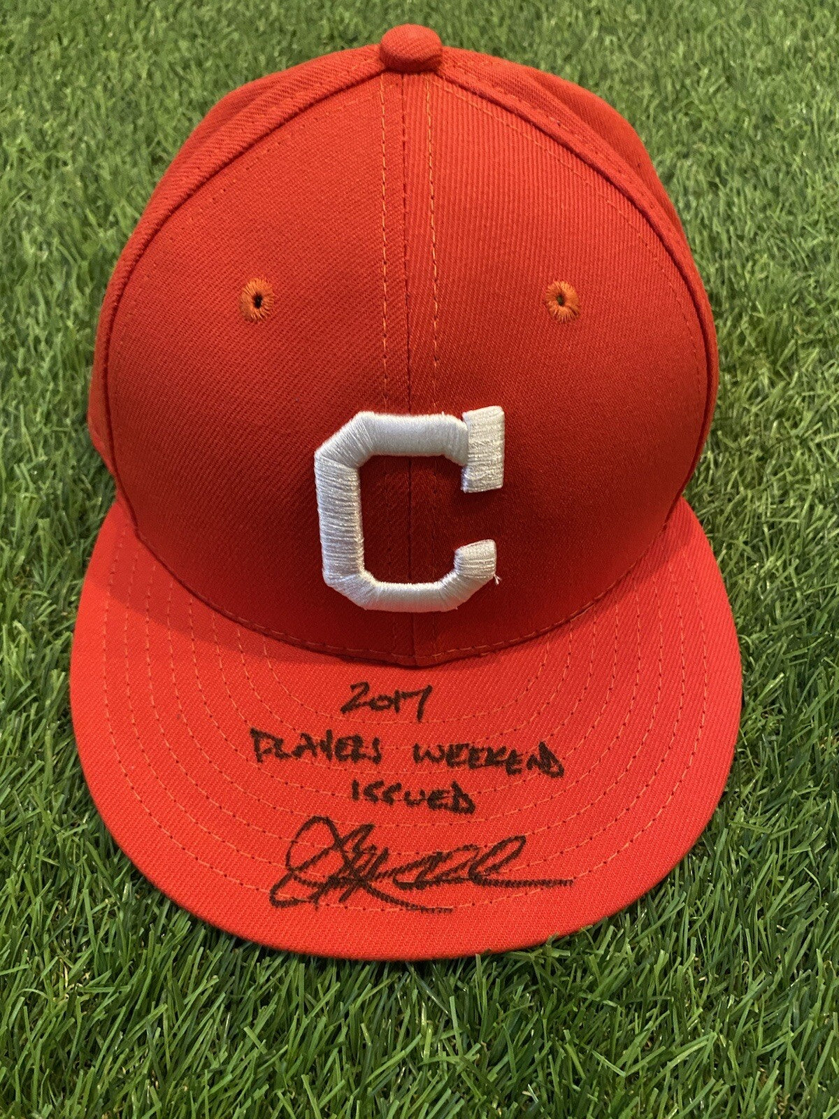 Corey Kluber Cleveland Indians Team Issued Hat “2017 Players Weekend” Signed MLB