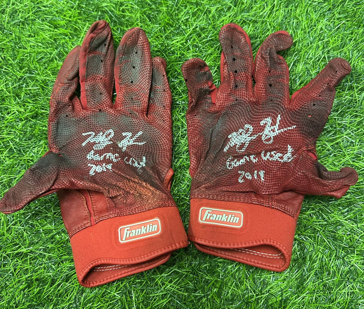 Ke’Bryan Hayes Pittsburgh Pirates Game Used Batting  Gloves 2019 Hayes LOA