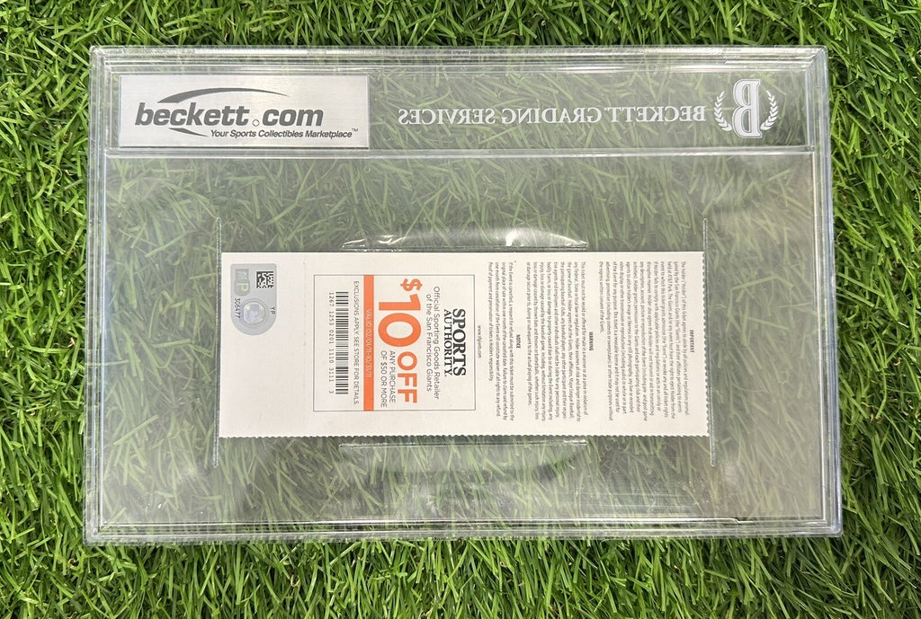 Paul Goldschmidt Game Used Ticket “1st Career HR” BAS 10 Auth MLB Auth