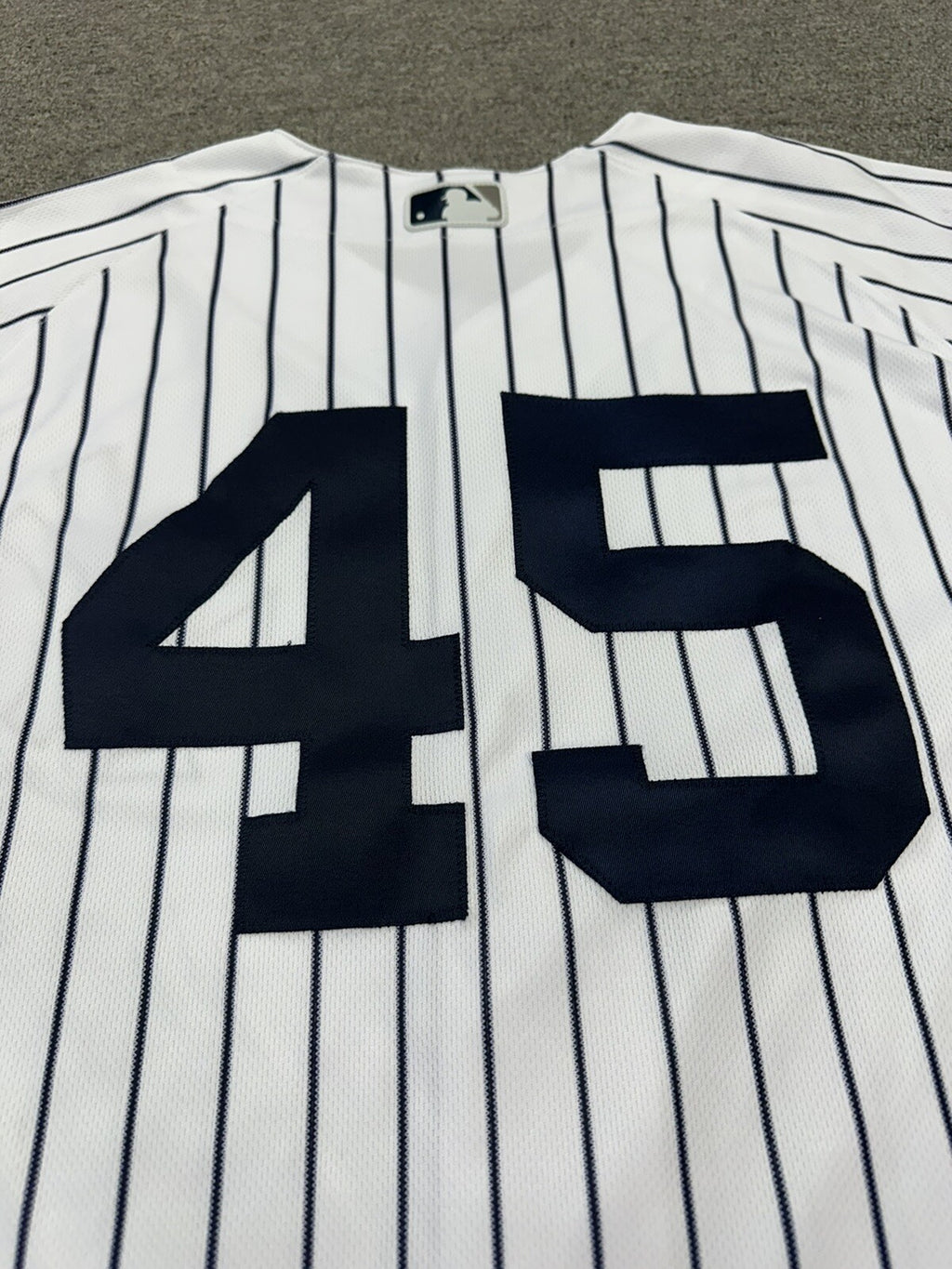 Gerrit Cole New York Yankees Game Issued Jersey 2021 Whitey Memorial Patch MLB