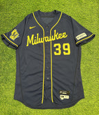 Corbin Burnes Milwaukee Brewers Game Used Worn Jersey 2023 3 Wins