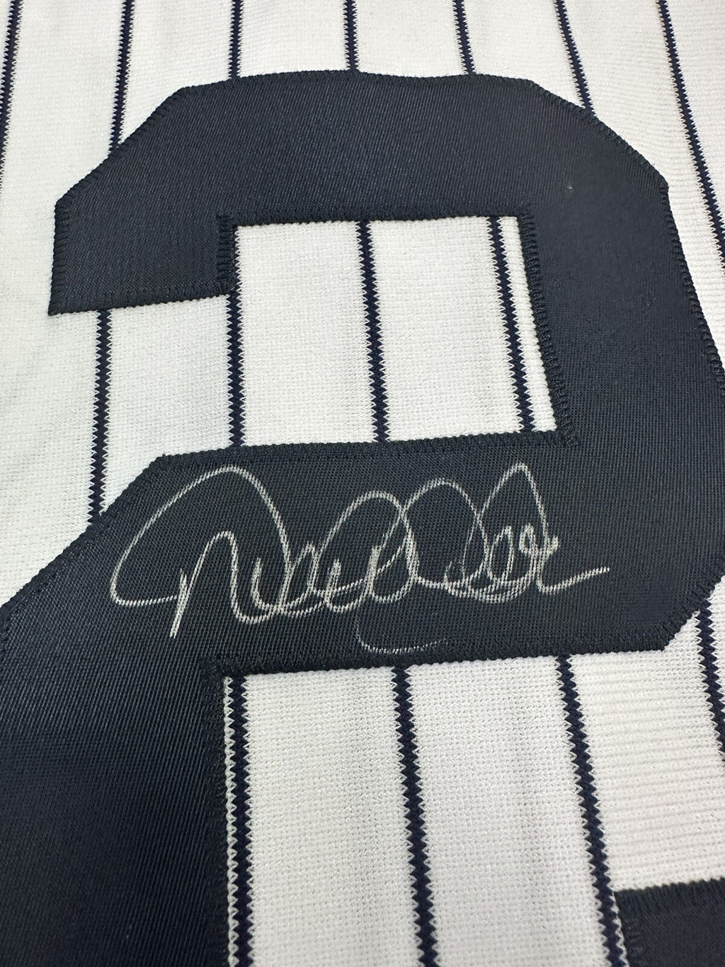 Derek Jeter New York Yankees Team Issued Jersey MLB Authenticated 2014 Signed