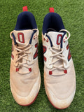 Andres Gimenez Cleveland Game-Used Home New Balance Custom Cleats MLB Auth 2023