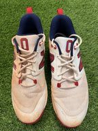 Andres Gimenez Cleveland Game-Used Home New Balance Custom Cleats MLB Auth 2023