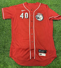 Nick Lodolo Cincinnati Reds Game Used Worn Jersey 2023 Spring Training MLB Auth