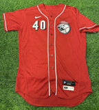 Nick Lodolo Cincinnati Reds Game Used Worn Jersey 2023 Spring Training MLB Auth