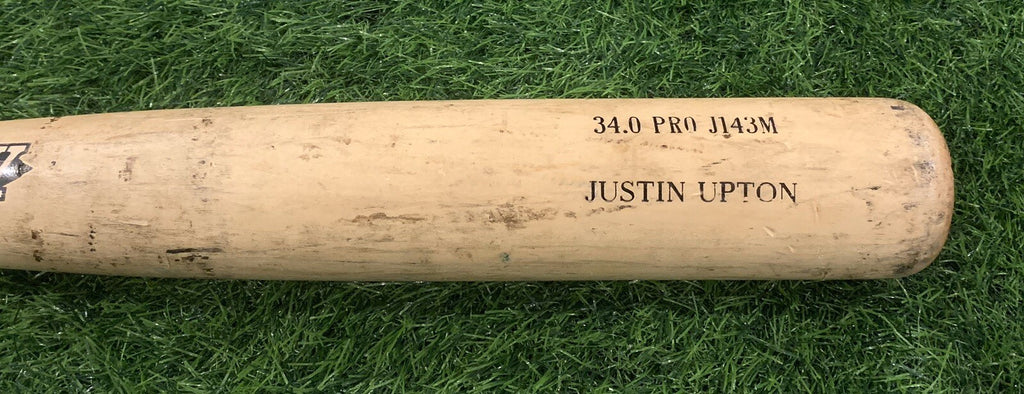 Justin Upton Arizona Dbacks Game Used Bat 07-08 Rookie Uncracked PSA GU 10
