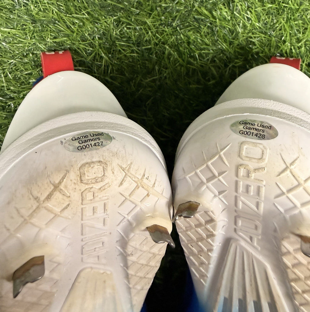 Teoscar Hernandez Dodgers Game Used Cleats 2025 Wild Card 2 HR’s GUG LOA Matched