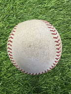 Matt McLain Cincinnati Reds Game Used Baseball 4th Career Triple 2 RBI MLB Auth