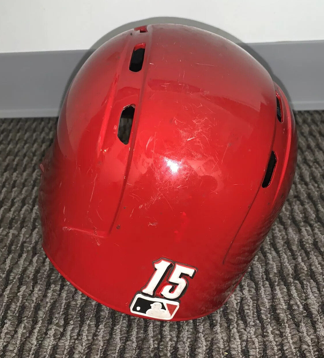 Nick Senzel Cincinnati Reds Game Used Helmet 1st Career HR!  MLB Auth, Signed