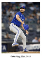 Robbie Ray Toronto Blue Jays Game Used Worn Cleats “2021 AL CY Young” Signed