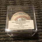 Michael Lorenzen Cincinnati Reds Game Used Baseball MLB Debut MLB Auth