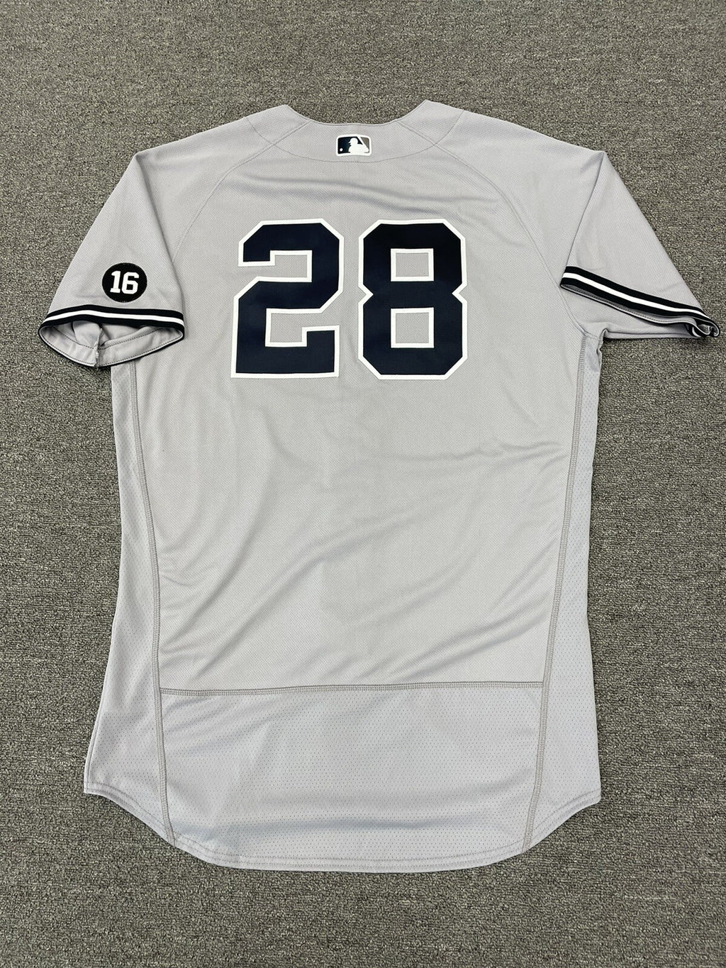 Corey Kluber New York Yankees Player Issued Jersey MLB Authenticated 2021