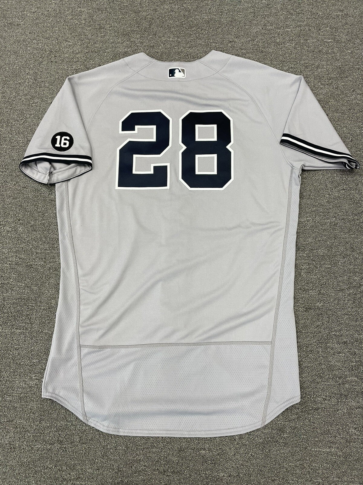 Corey Kluber New York Yankees Player Issued Jersey MLB Authenticated 2021