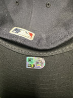 Shane Bieber Cleveland Guardians Game Used Hat 2023 5th Win MLB Auth LOA