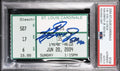 Ken Griffey Jr. Signed 500th Career Home Run Ticket Stub 6/20/04 PSA 9 Auto