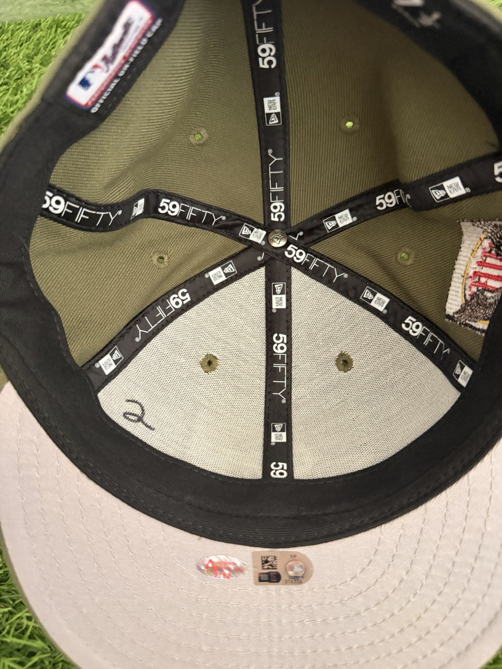 Nico Hoerner Chicago Cubs Game Used Worn Hat 2023 Armed Forces Day Auto MLB Auth