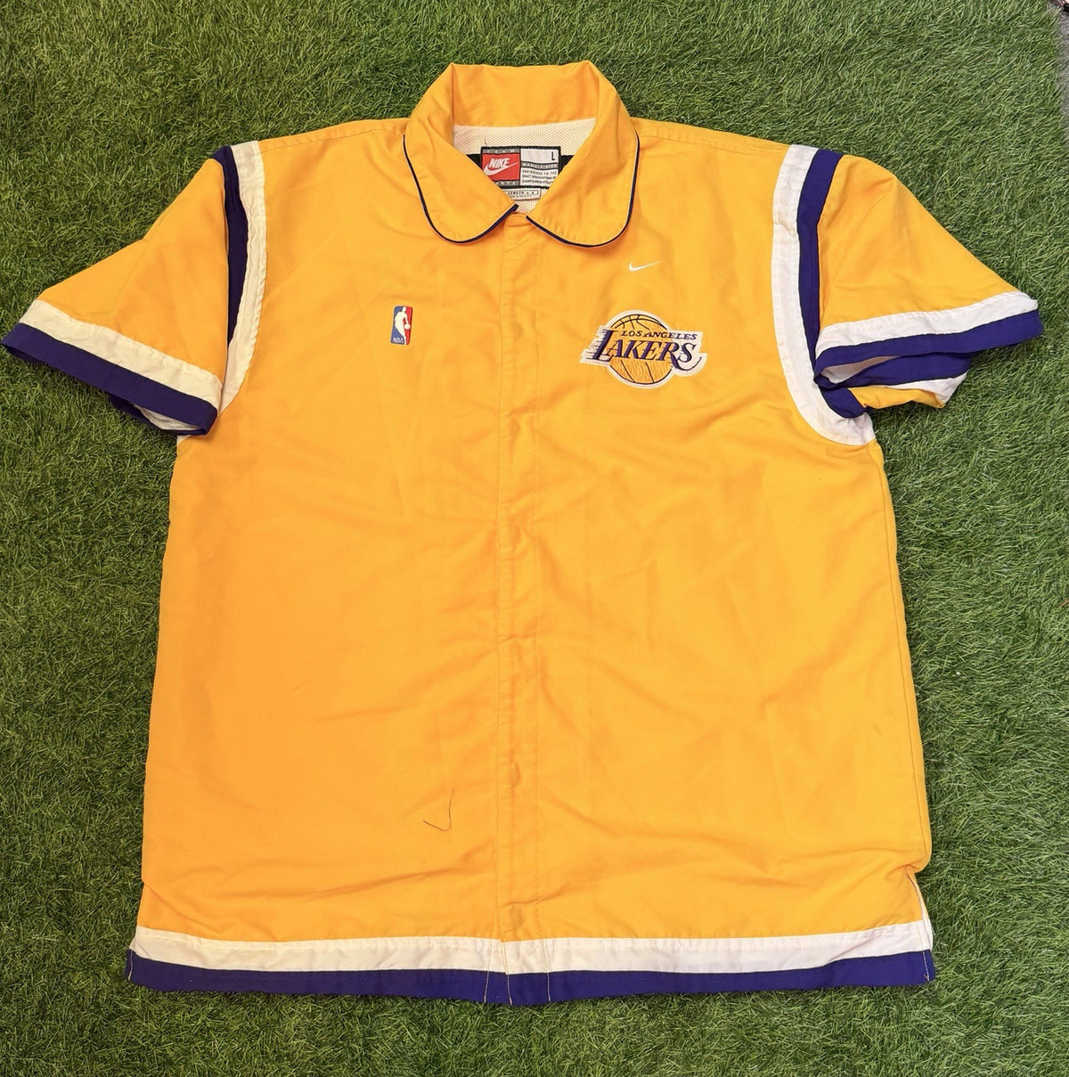 Nick Van Exel Lakers Game Used Worn Warm Up 1997-98 Mears LOA