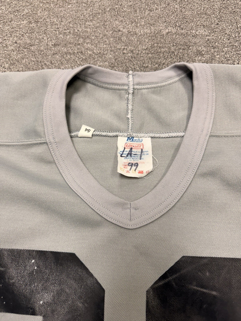 Wayne Gretzky Player-Worn Los Angeles Kings 1988-90 Practice Jersey Trainer LOA