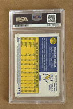Ronald Acuna Jr. Topps Heritage Chrome Purple Refractor #THC-500 Signed PSA 10