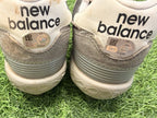 Andres Gimenez Cleveland Game-Used New Balance Custom 574 Cleats MLB Auth 2023