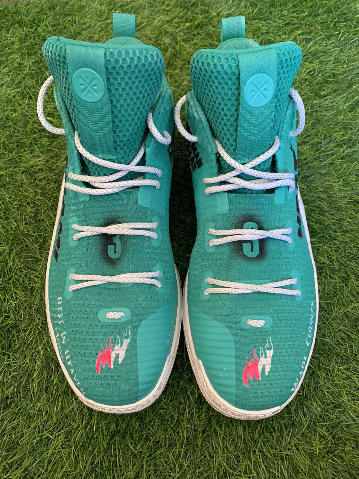 Dwayne Wade Miami Heat Player Issued Basketball Shoes 2018