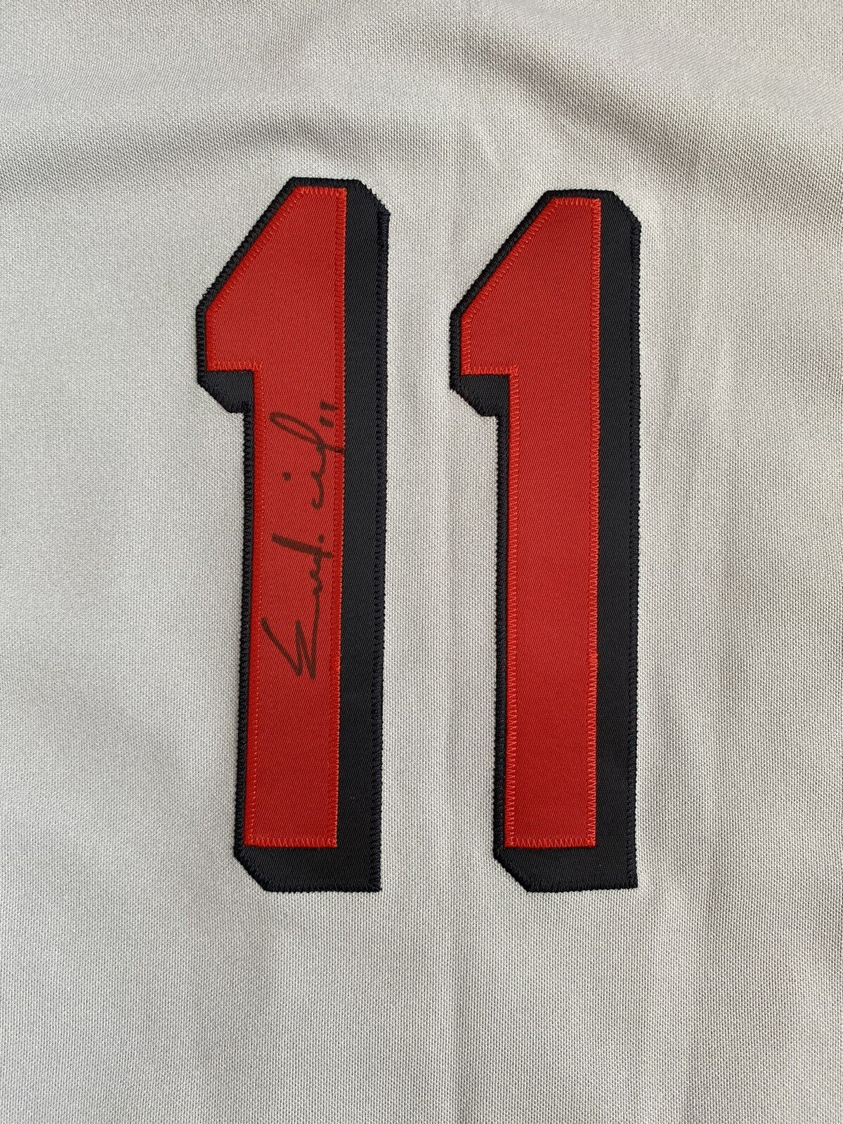 Ender Inciarte Atlanta Braves Game Used Worn Jersey 2016 MLB Auth Signed