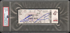Ronald Acuna Jr. “MLB Debut / 1st Hit” Ticket Stub PSA/DNA 10/ 10 Signed POP 2!