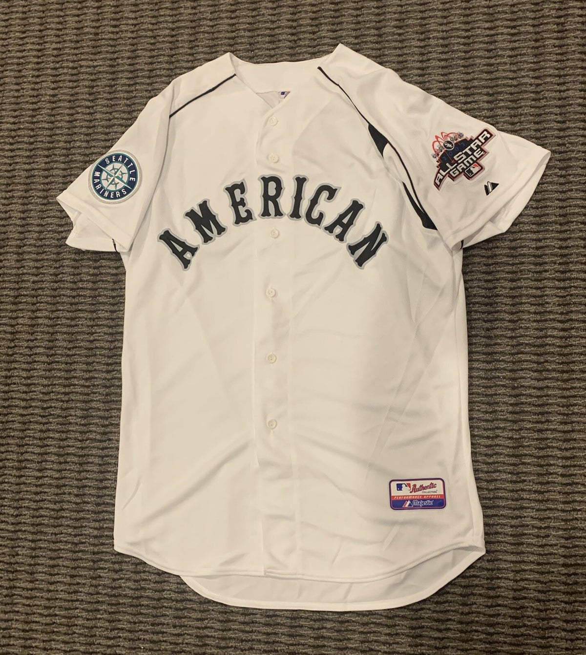 Ichiro Suzuki Seattle Mariners Signed All Star Game Jersey 2003 - Ichiro Auth