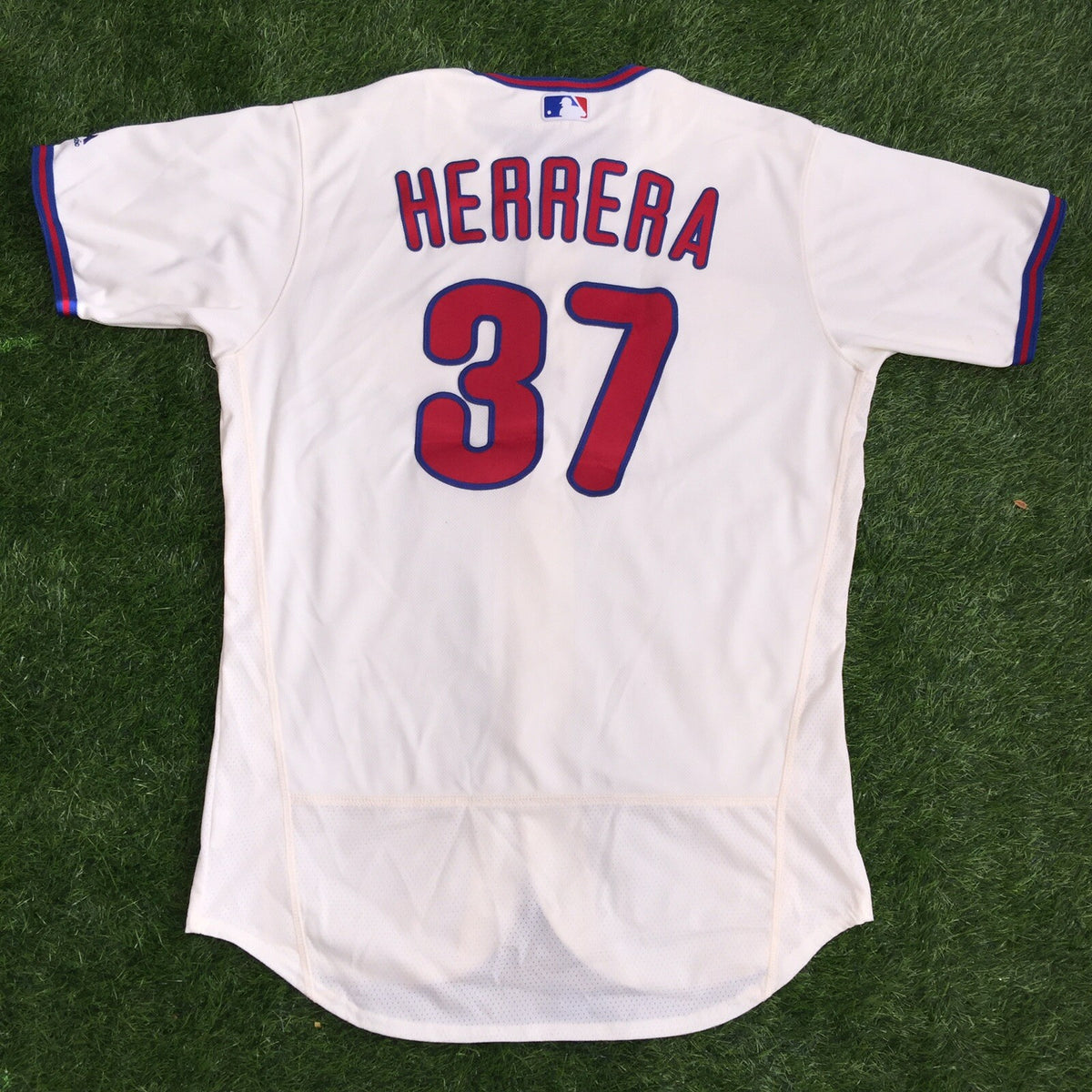Odubel Herrera Philadelphia Phillies Game Used Worn Jersey MLB Auth