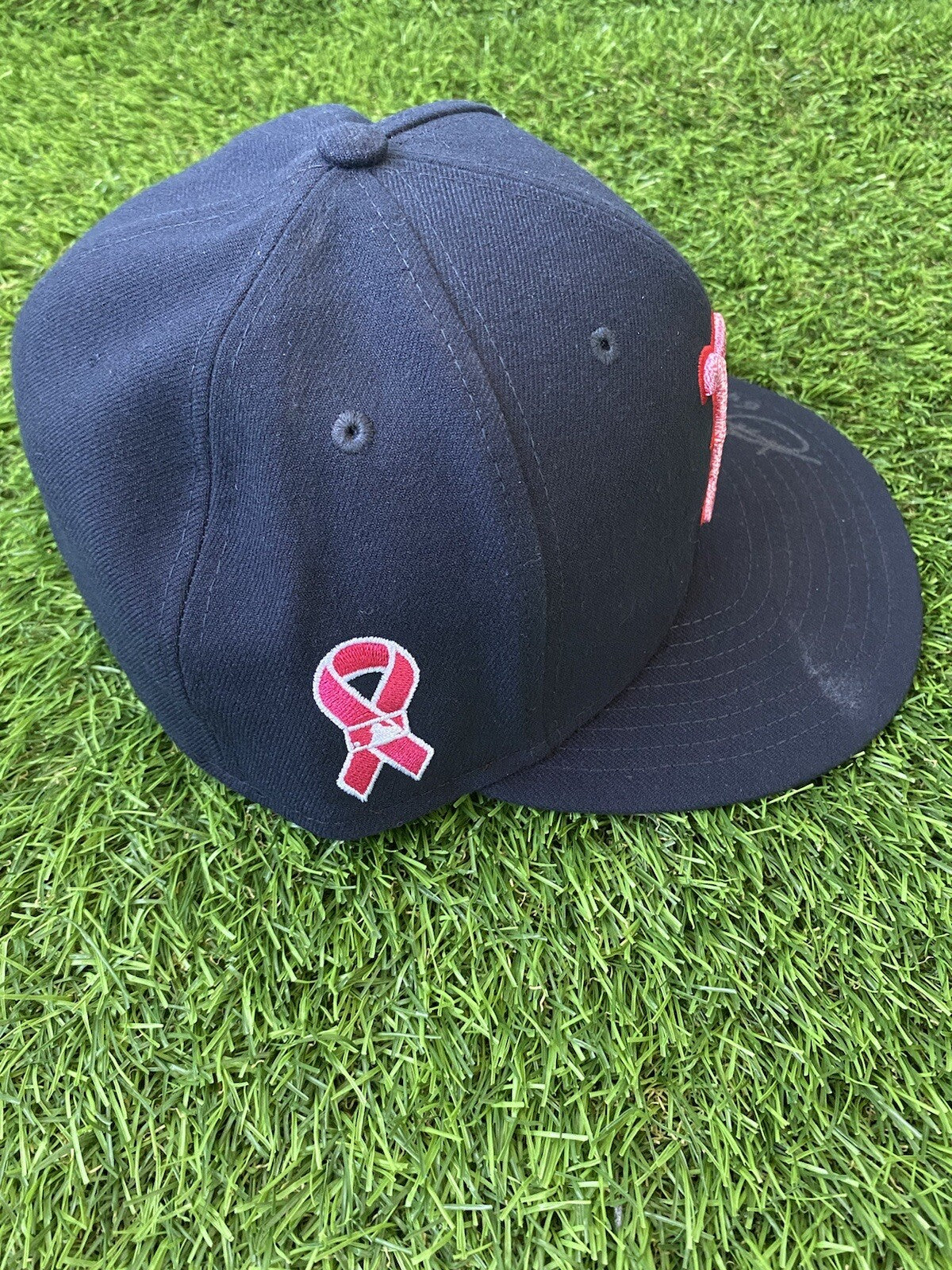 Xander Bogaerts Boston Red Sox Game Used Hat Signed “2021 Mother’s Day"