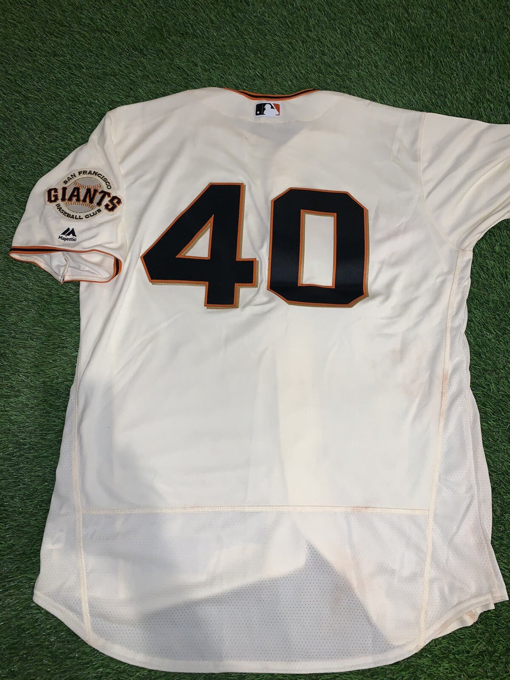 Madison Bumgarner San Francisco Giants Game Used Jersey 2017 MLB Auth