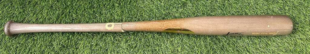 Andres Gimenez Cleveland Guardians Game Used Bat 2023 Double MLB Auth Signed