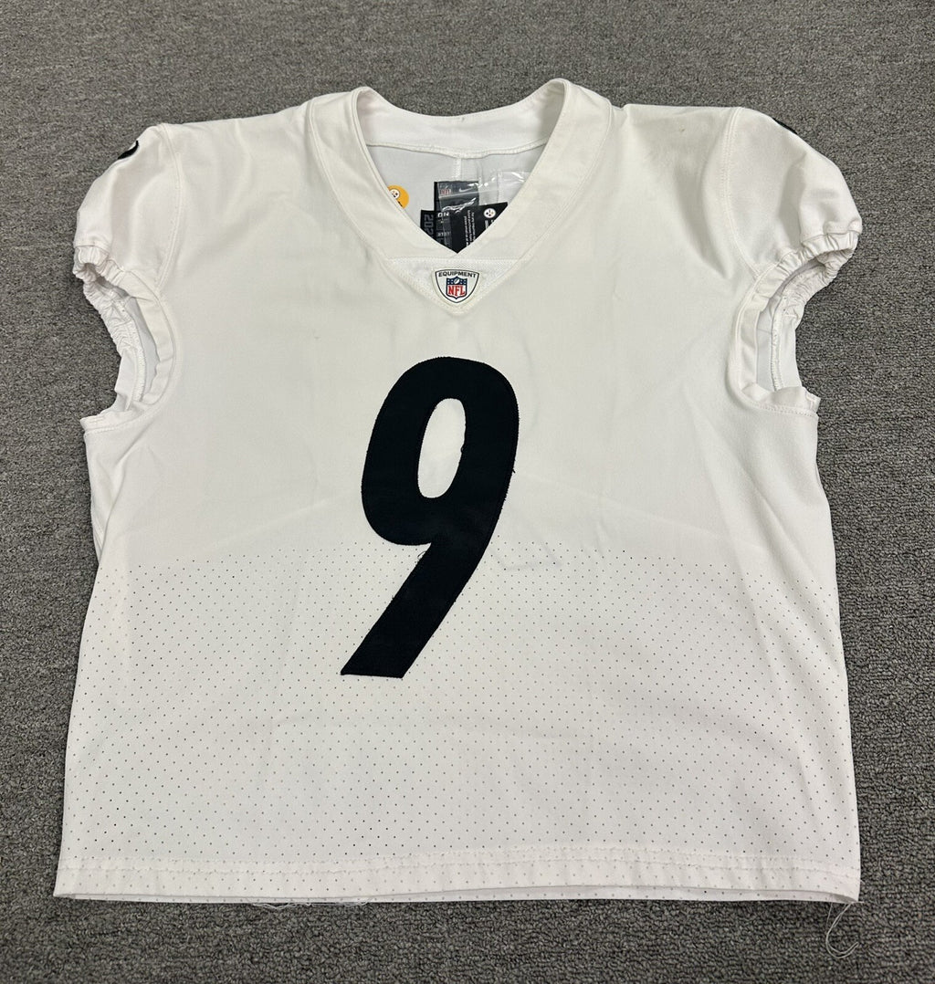 Chris Boswell Pittsburgh Steelers Game Used Worn Practice Jersey Steelers LOA