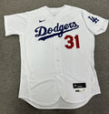 Max Scherzer Los Angeles Dodgers Team Issued Jersey 2022 MLB Auth