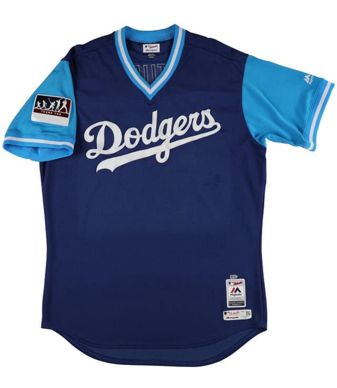 Justin Turner Game Used Worn Jersey 2017 Player’s Weekend Dodgers MLB Auth LOA