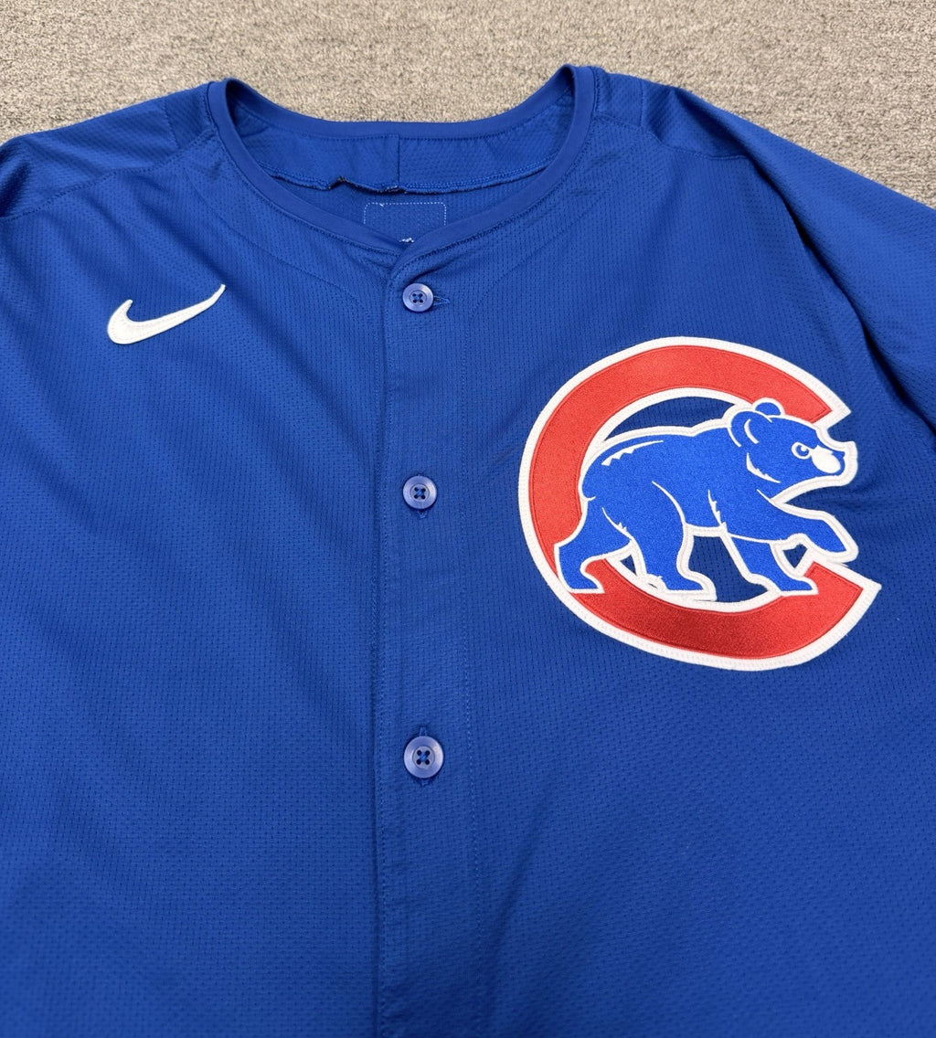 Kyle Tucker Chicago Cubs Game Used Jersey 2025 - 142nd HR & Postseason MLB Auth