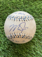 Mike Trout Game Used Baseball “1st Career ASG” Signed MLB Auth JSA Auth Auto